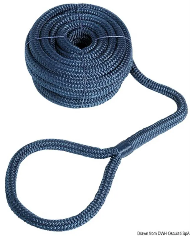 Cima con occhio 10 mm x 6 m blu