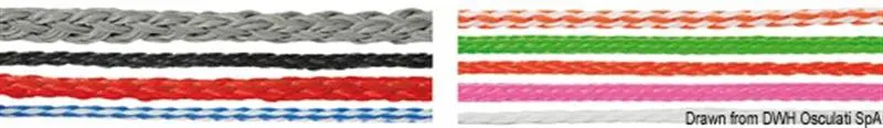 Treccia levilene 6 mm nera