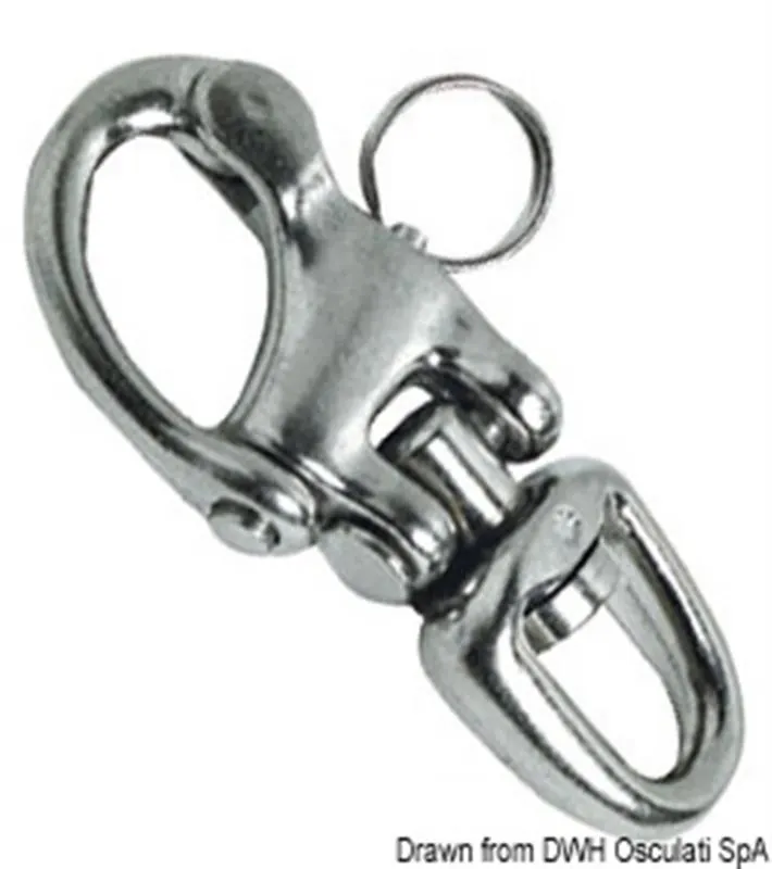Moschettone inox spinnaker 82 mm