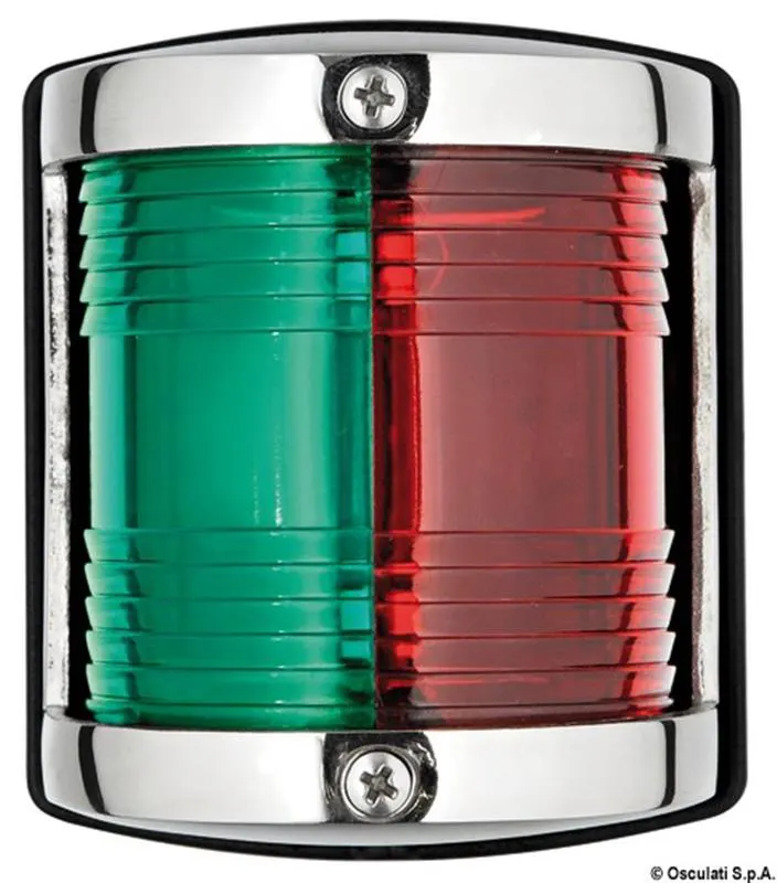 Fanale U85 inox rosso/verde