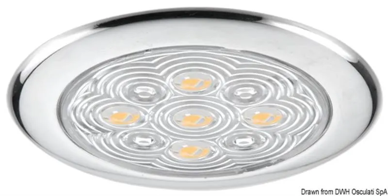 Plafoniera 5 LED luce bianca