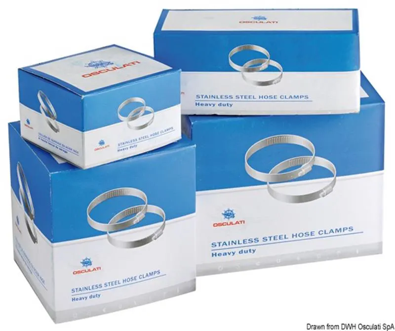 Fascetta inox 12 x 32-50 mm