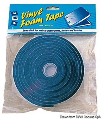 Nastro adesivo PVC oblò 3 x 19 mm
