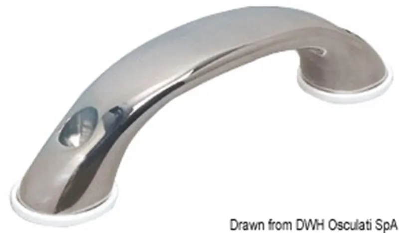Maniglia inox mm 170 x 40 2 viti