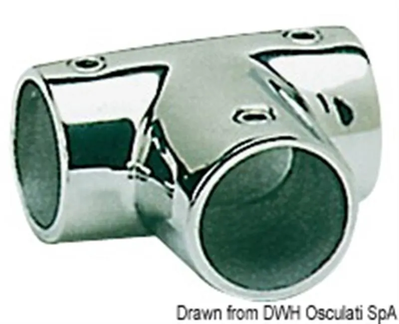 Giunto inox T 90° 30 mm