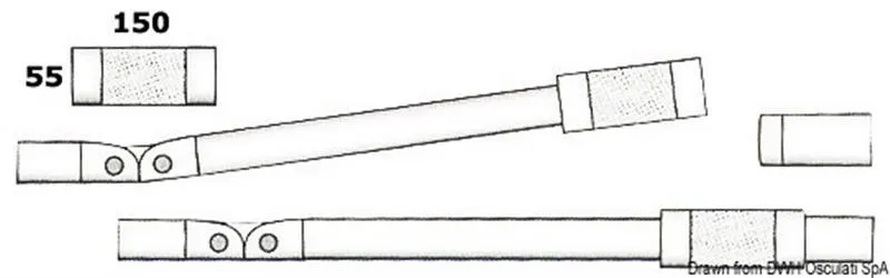 Cerniera per tubo 30x2 mm – immagine 2