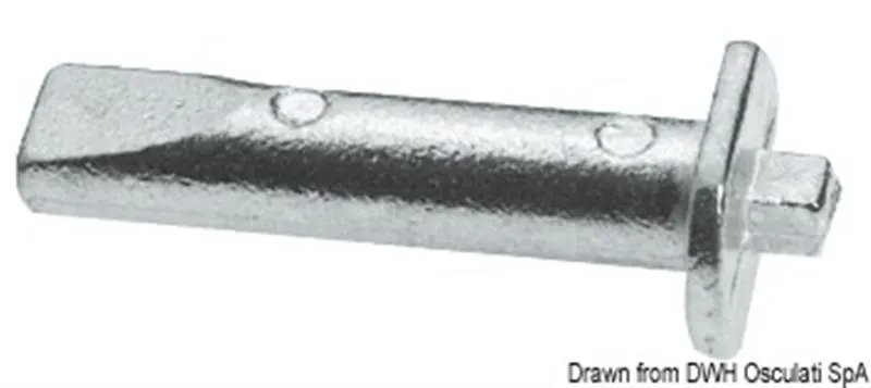 Anodo cilindro per Yamaha 20/30 HP