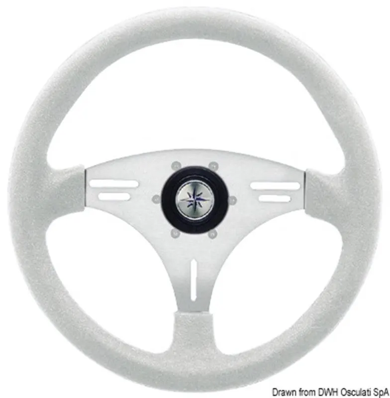 Volante Manta bianco 355 mm
