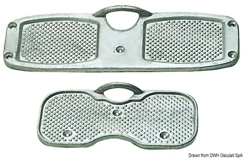 Piastra poppa lega 316 x 100 mm