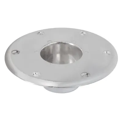 Base alluminio da pavimento per tavolo