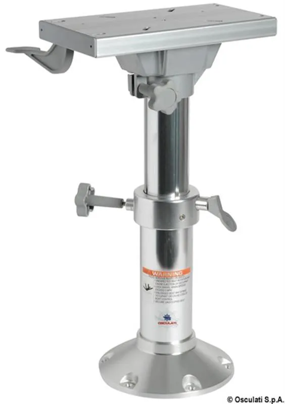 Supporto sedile girevole 437/590 mm con slitta