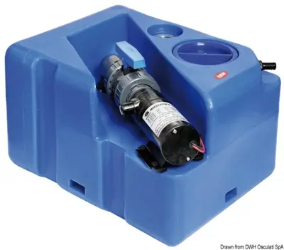 Kit serbatoio+maceratore 40 l 12 V