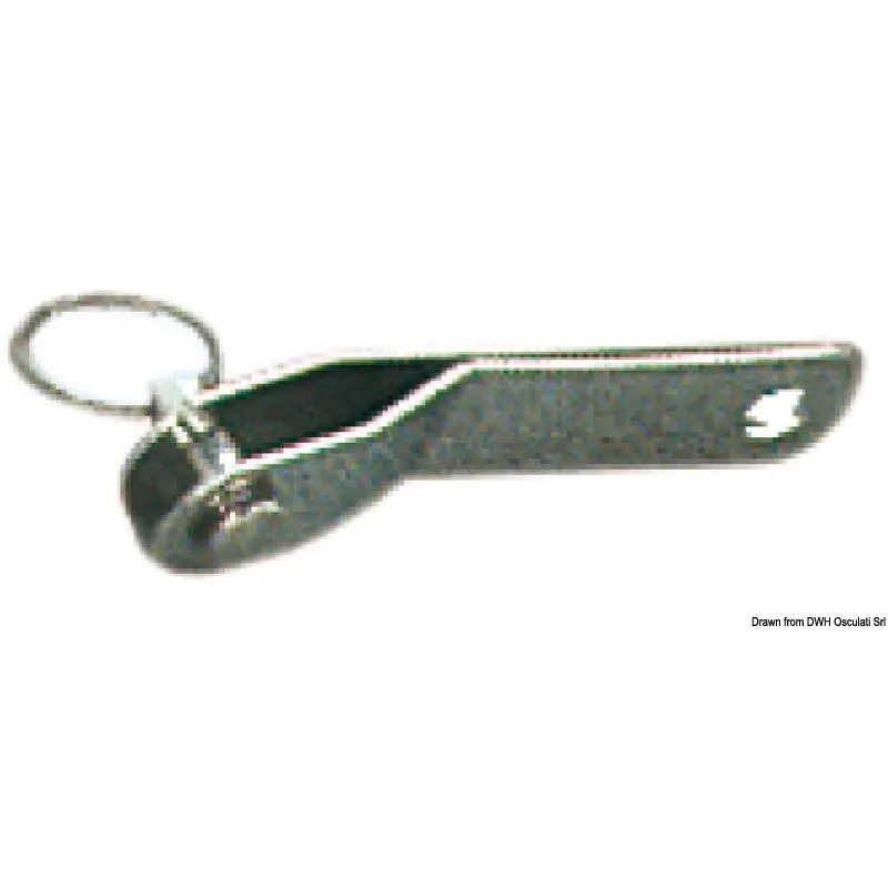 Lande inox sartie 15x1,5x6 mm