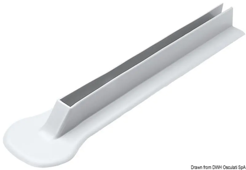 Supporto poppa grigio 25 mm