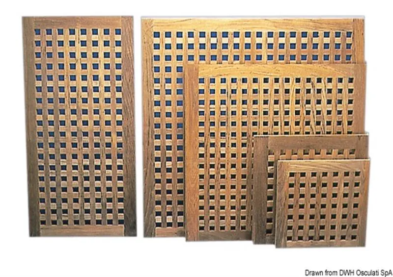 Carabottino teak 600x600 mm