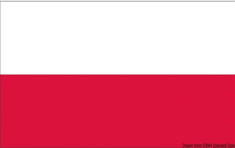 Bandiera Polonia 40 x 60 cm