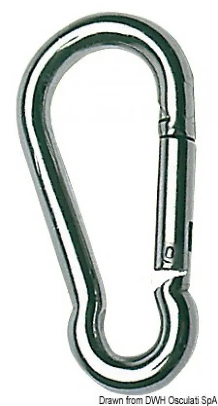 Moschettone inox 5 mm – immagine 2