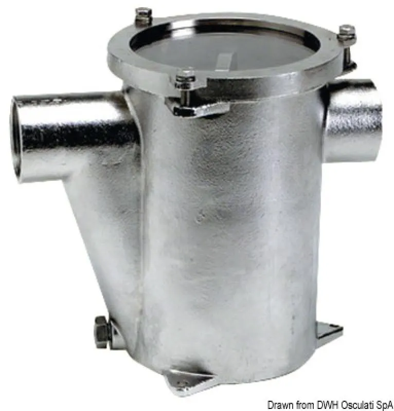 Filtro acqua inox 1" conforme RINA – immagine 2