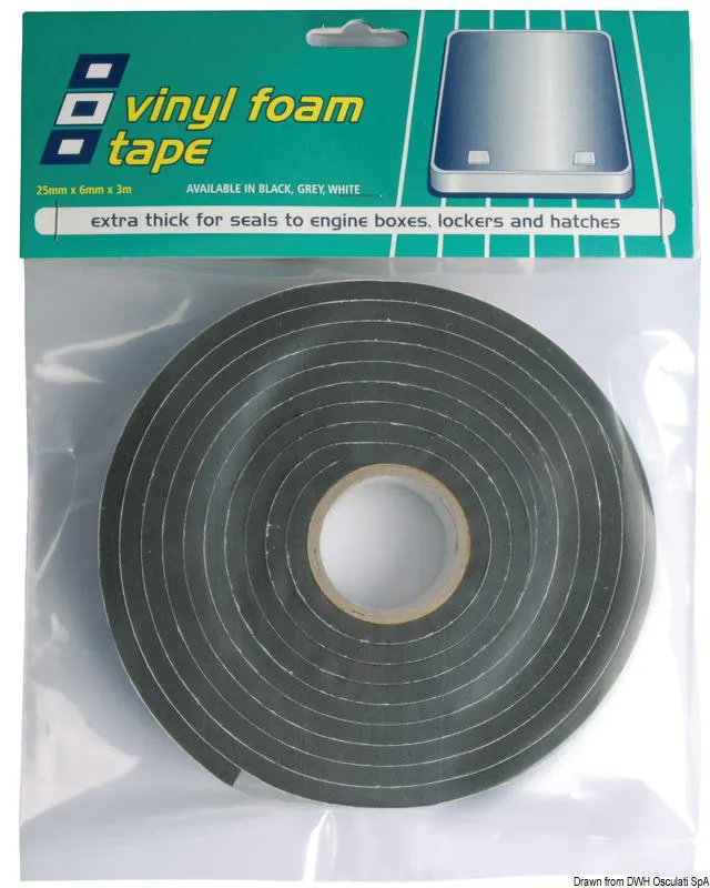 Nastro adesivo PVC oblò 3 x 19 mm – immagine 2