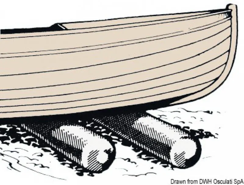 Rullo alaggio per varo scafi Roll Boats