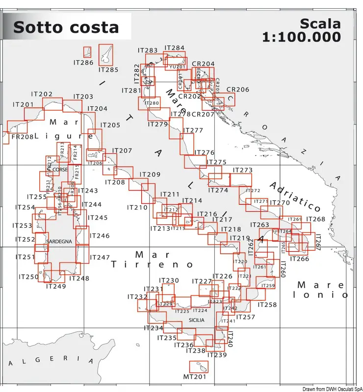 Carta Navimap IT277-IT278
