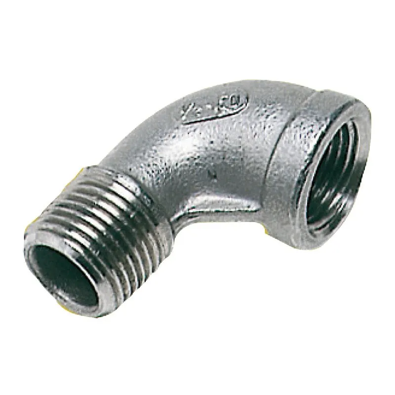 Gomito maschio/femmina inox 1/2"