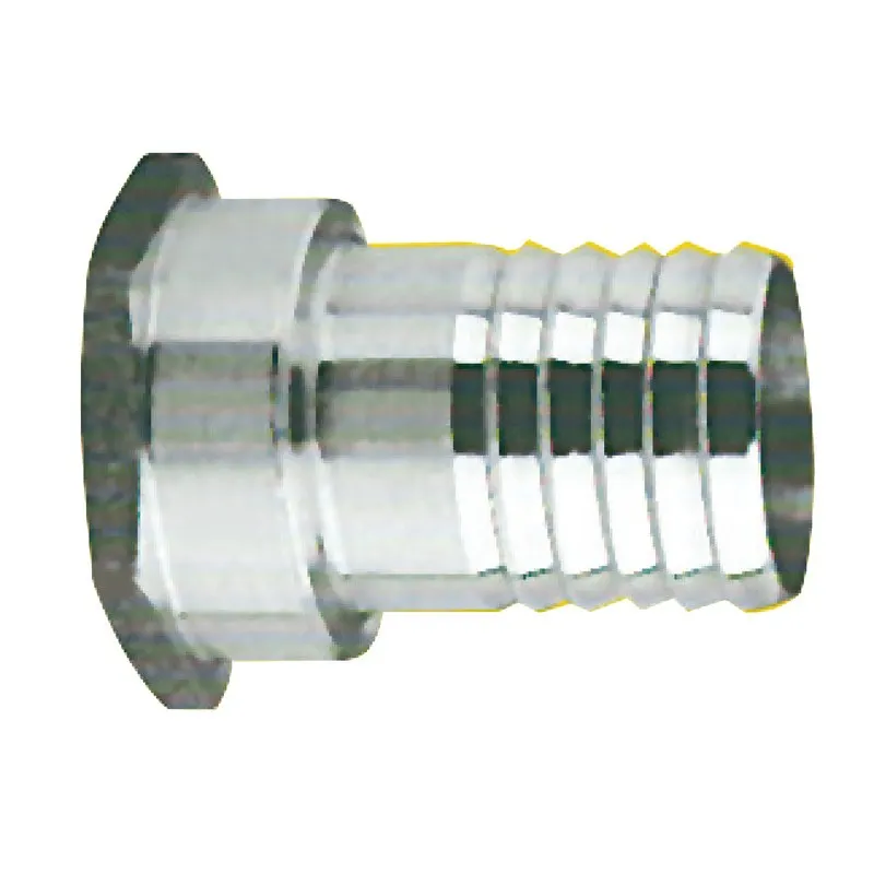 Portagomma inox femmina 1/2" x 15 mm