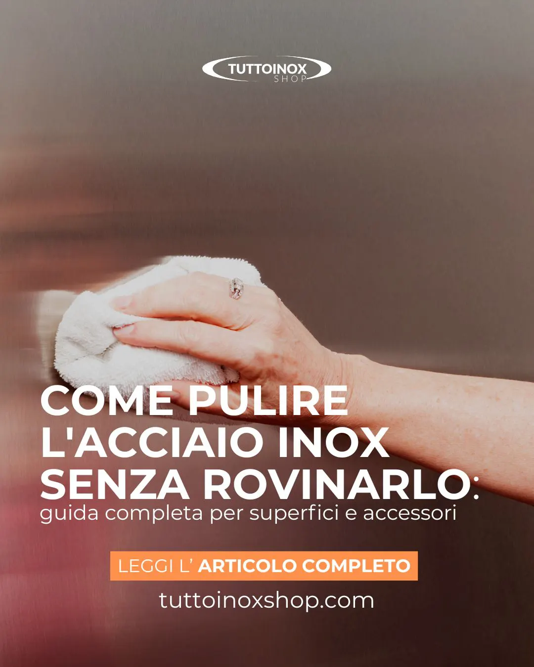 Smetti di graffiare il tuo acciaio con spugne abrasive e prodotti chimici sbagliati! 🚫…