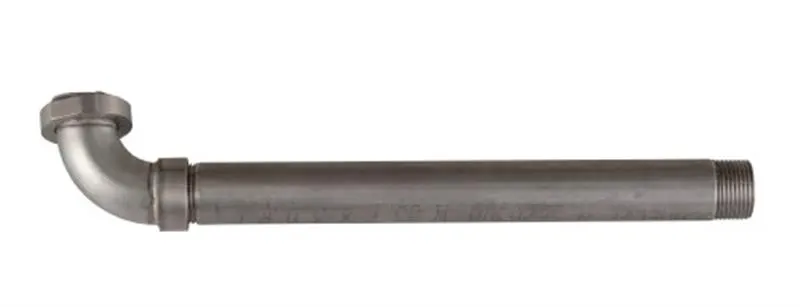 Raccordo allungato con curva per scarico totale 500 lt