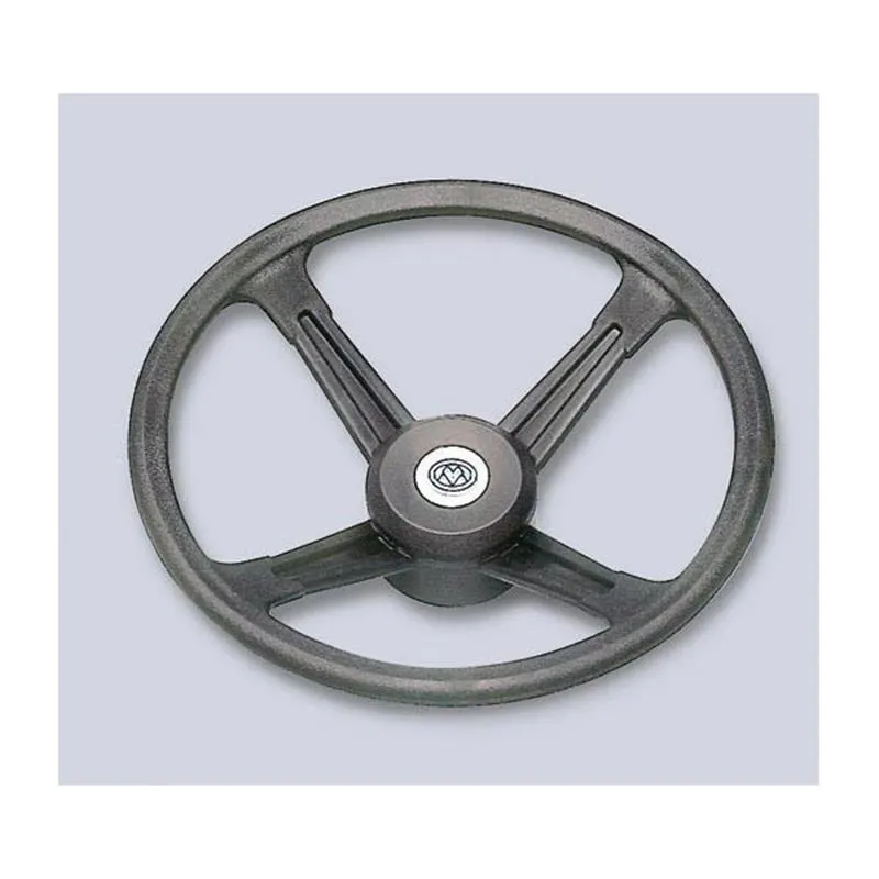 Volante in Nylon nero a quattro razze