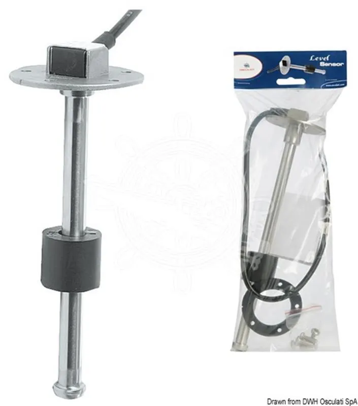 Galleggiante verticale 20 cm inox 240/33 Ohm