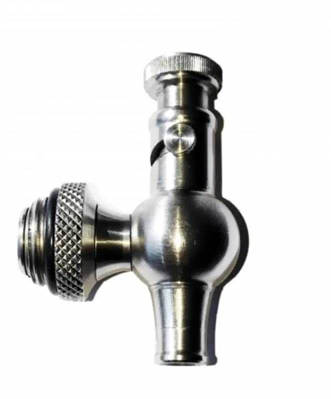Rubinetto inox 1/2 pollice salvagoccia BREVETTATO