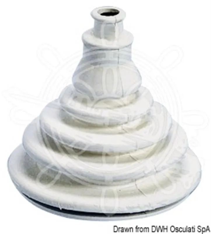Soffietto passacavi bianco piccolo
