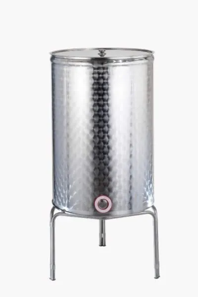 Contenitore saldato inox Fondo conico lt.1500