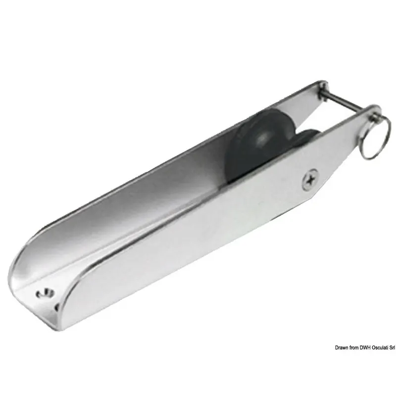 Musone di prua inox 280 x 55 mm