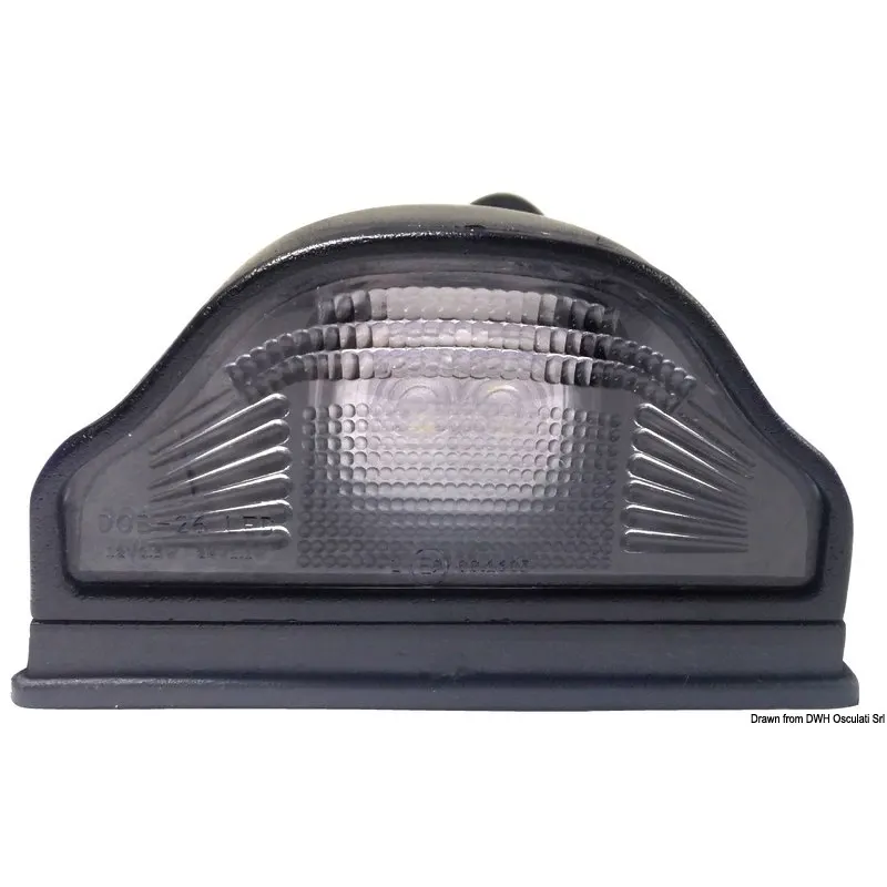 Fanale posteriore LED per targa