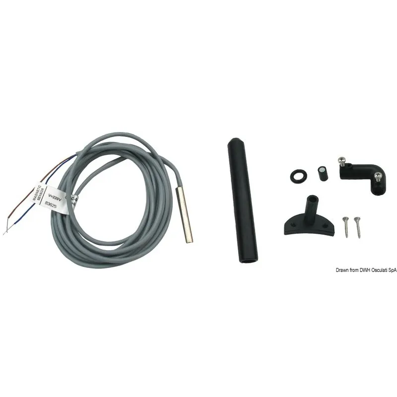 Kit magnete da inserire nel barbotin del verricello