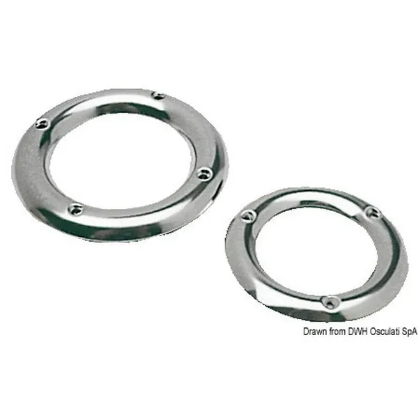 Ghiera passacavo inox 75 mm (confezione da 10 pz)