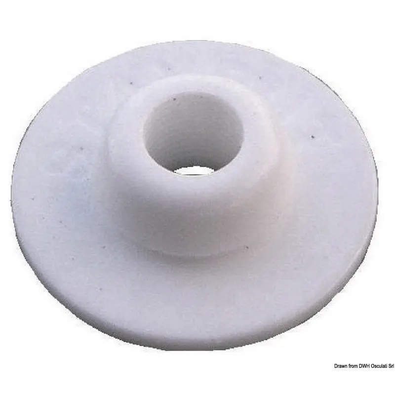 Contropiastra in plastica Stayput Press Bianco (confezione da 1000 pz)
