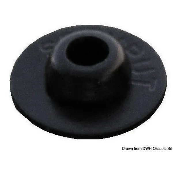Contropiastra in plastica Stayput Press NERO (confezione da 100 pz)