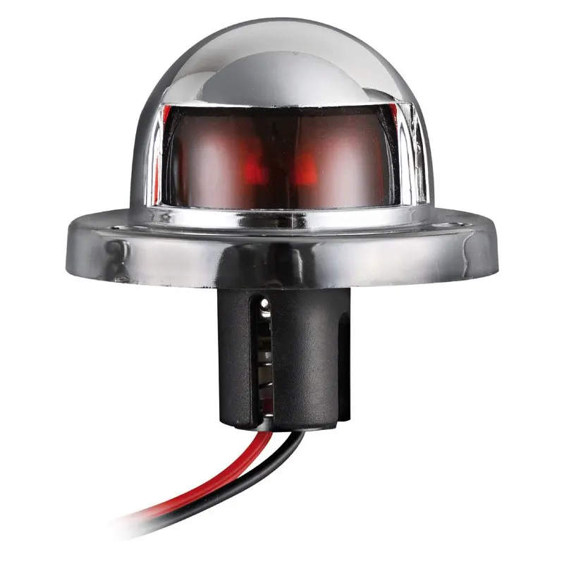 Fanalino ABS cromato rosso 112°