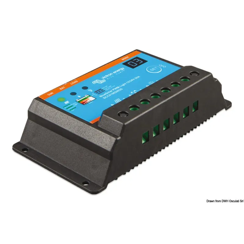 Regolatore carica solare BlueSolar PWM-Light 12/24V-5A