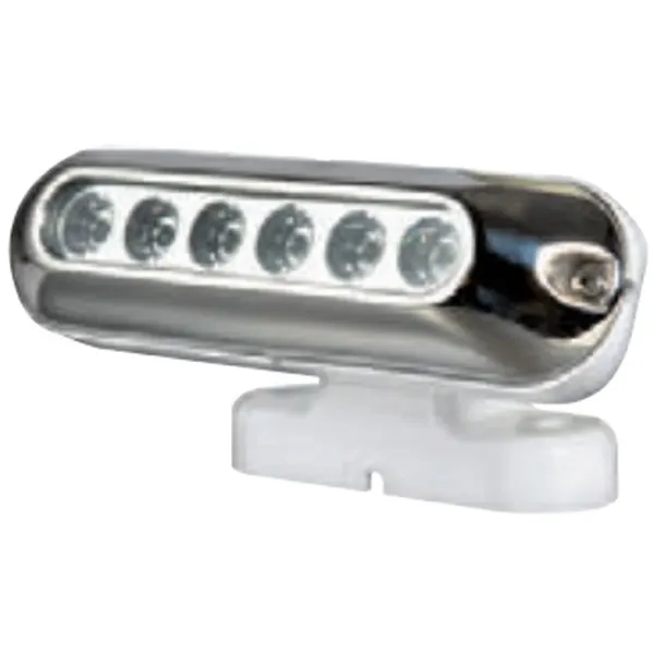 Faretto completo 2 LED bianchi