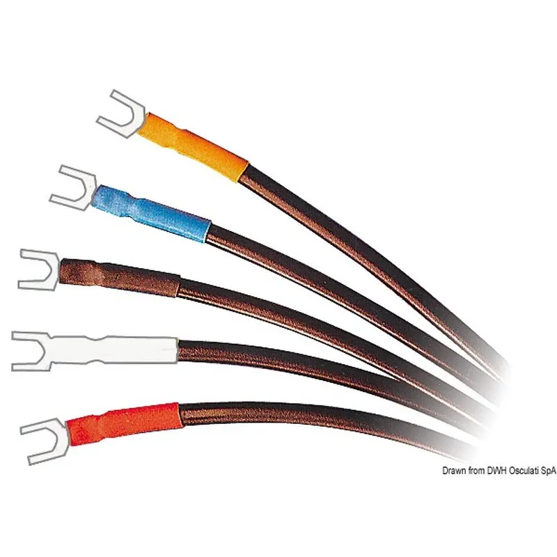 Guaina termoretraibile nera 19,1 mm (bobina da 10 m)