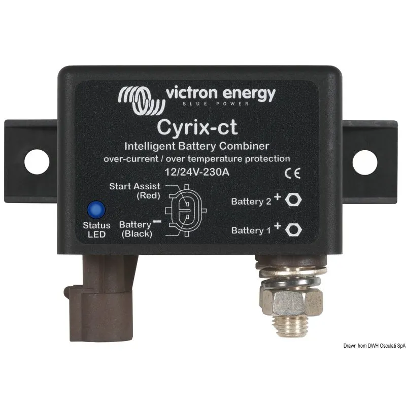 Combinatore intelligente di batterie Cyrix-ct 12/24V-230A