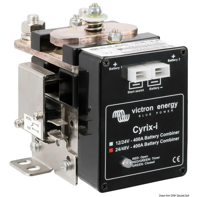 Combinatore intelligente di batterie Cyrix-i 12/24V-400A