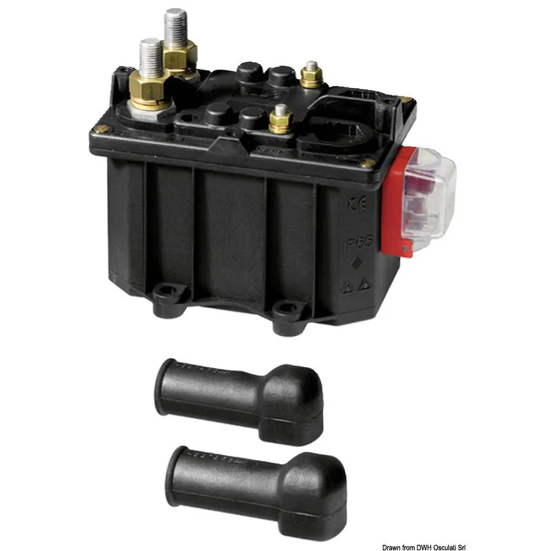 Staccabatteria/teleruttore 12 V