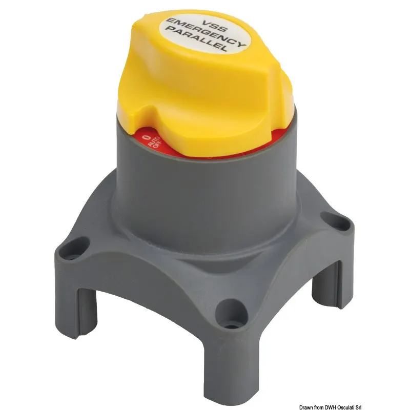 Voltage sensitive switch (ripartitore di carica su due batterie) e parallelo batterie di e