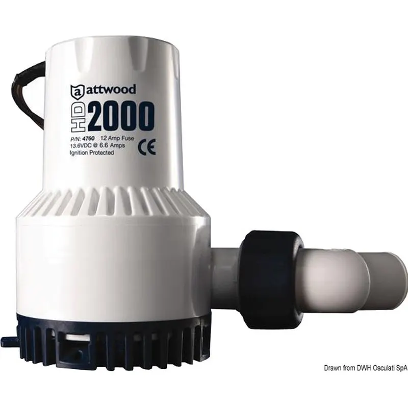 Pompa Heavy Duty 24 V 3,5 A