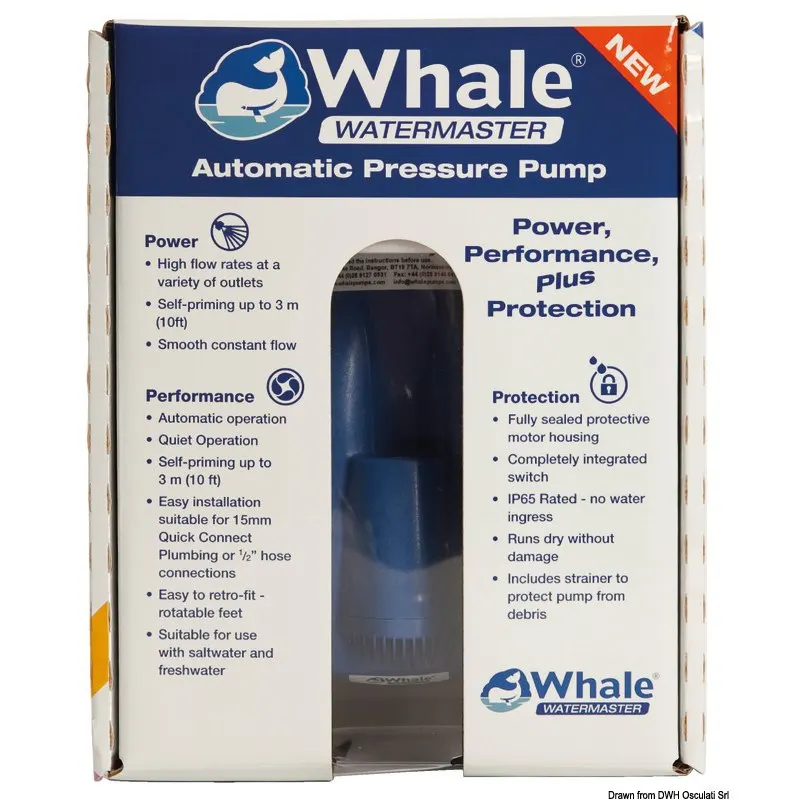 Autoclave Whale Watermaster 11,5 l/min 12 V retail